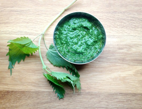 Nettle Pesto from Rosemarried