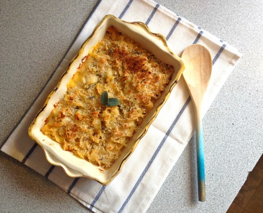 Butternut Squash Mac and Cheese with Sage | Rosemarried