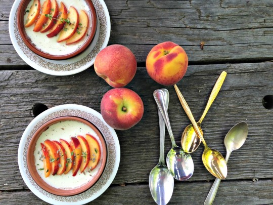 Peaches + Panna Cotta | Rosemarried