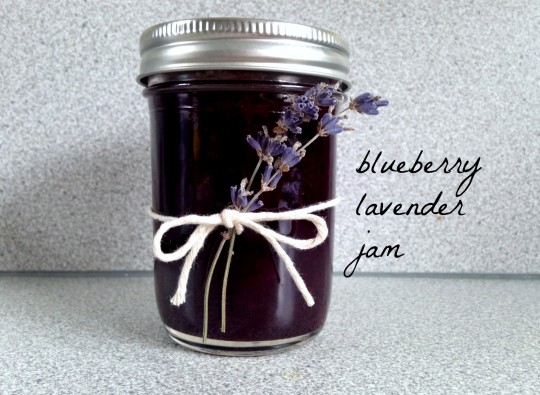 blueberry lavender jam with vanilla bean | rosemarried