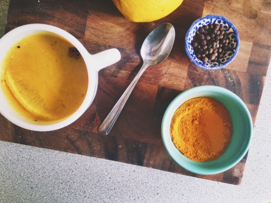 Coconut Turmeric Tea | Rosemarried