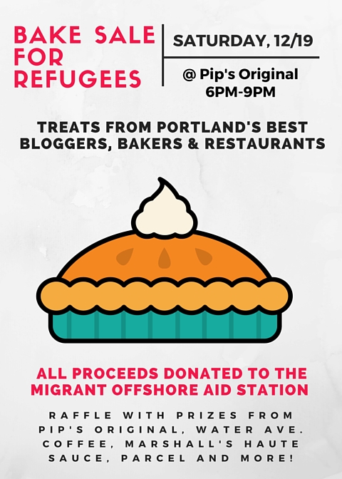 bake sale for refugees
