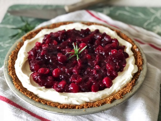 Cranberry Cream Pie by Rosemarried